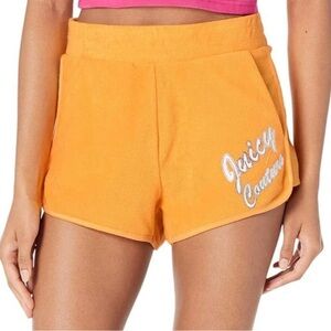 Juicy Couture Terry Shorts Pushpop Gold M